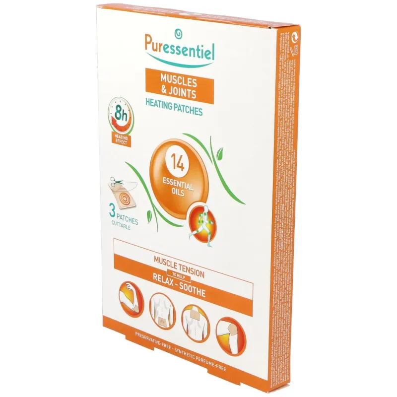 Articulaciones y musculos con calor 14 ae 3parches | Farmacia Barata
