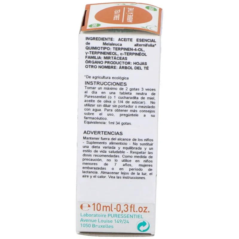 Arbol del te aceite esencial bio 10ml. | Farmacia Barata Arbol del te aceite esencial bio 10ml. | Farmacia Barata