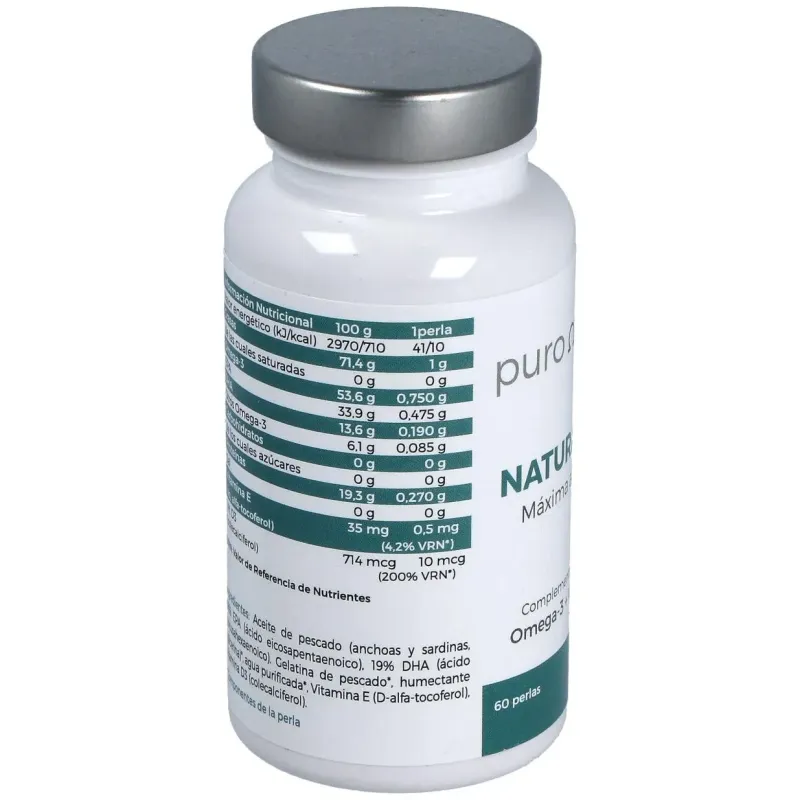 Natural epa maxima absorcion 60perlas | Farmacia Barata