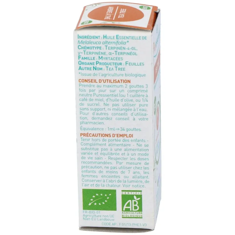 Arbol del te aceite esencial bio 10ml. | Farmacia Barata Arbol del te aceite esencial bio 10ml. | Farmacia Barata