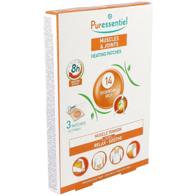 Articulaciones y musculos con calor 14 ae 3parches | Farmacia Barata