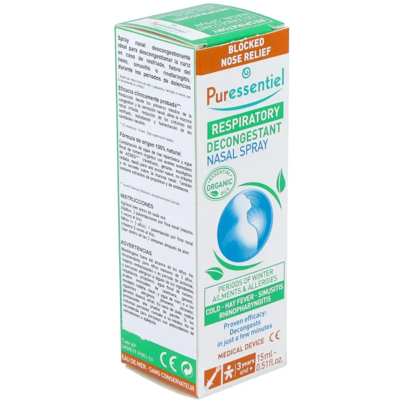 Spray nasal descongestivo 15ml. | Farmacia Barata