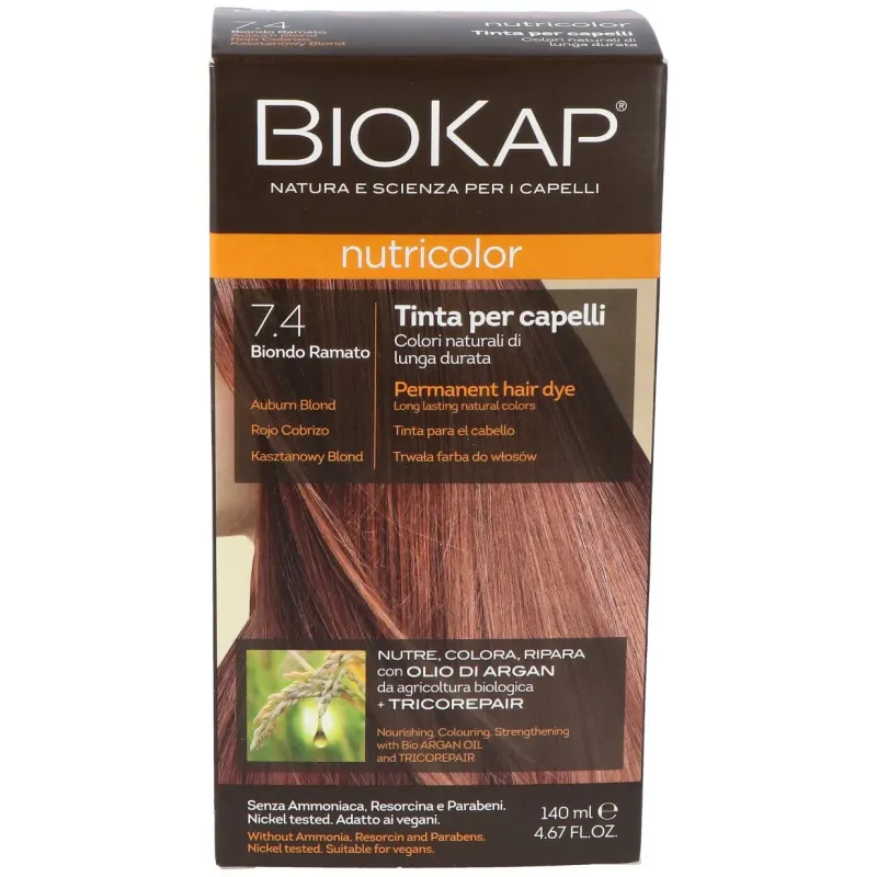 Tinte auburn blond dye 140ml. rojo cobrizo ·7.4 | Farmacia Barata Tinte auburn blond dye 140ml. rojo cobrizo ·7.4 | Farmacia Barata