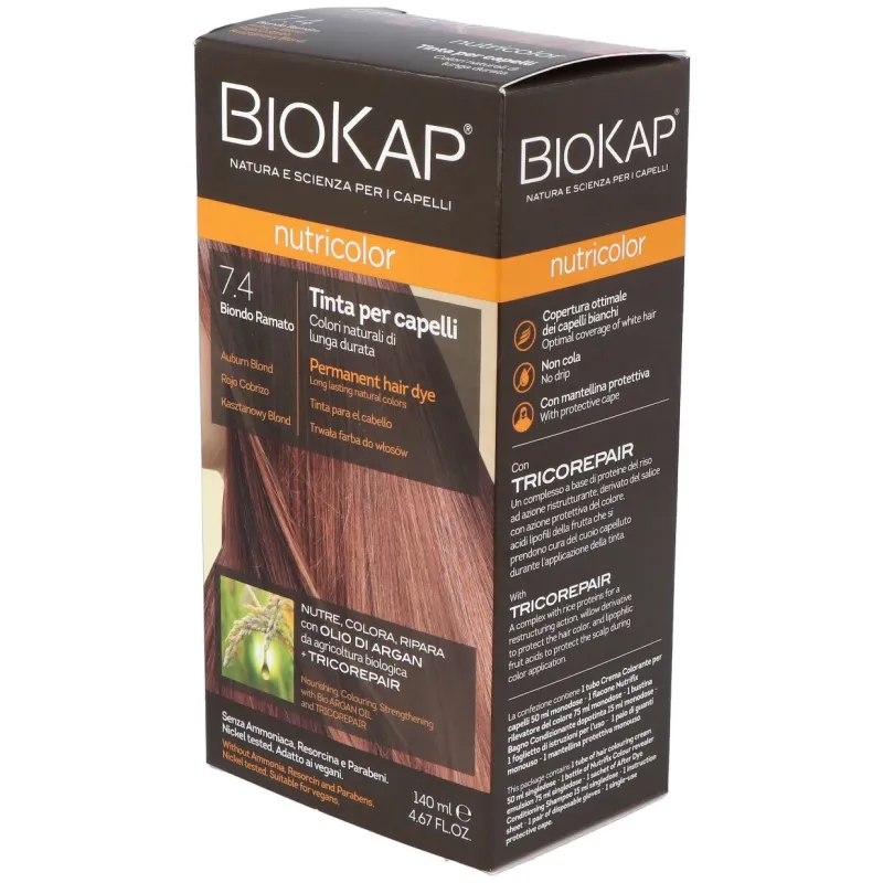 Tinte auburn blond dye 140ml. rojo cobrizo ·7.4 | Farmacia Barata Tinte auburn blond dye 140ml. rojo cobrizo ·7.4 | Farmacia Barata