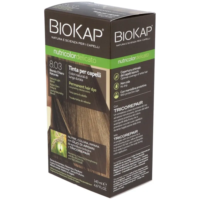 Tinte rubio claro natural 140ml. 8.03 delicato | Farmacia Barata Tinte rubio claro natural 140ml. 8.03 delicato | Farmacia Barata