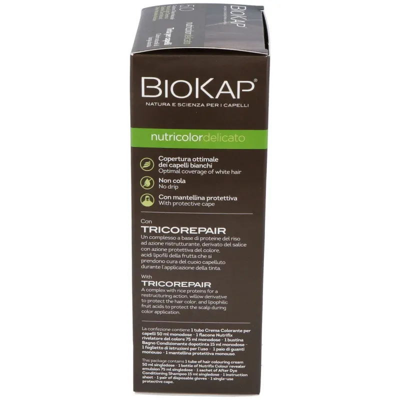 Tinte castaño claro natural 140ml. 5.0 delicato | Farmacia Barata Tinte castaño claro natural 140ml. 5.0 delicato | Farmacia Barata