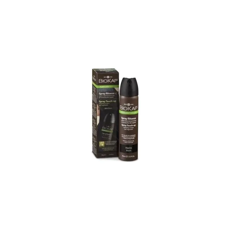 Spray retoque negro 75ml. | Farmacia Barata
