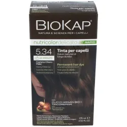 Biokap Rapid Castaño Miel Claro 5.34 Tubo, 140 ml