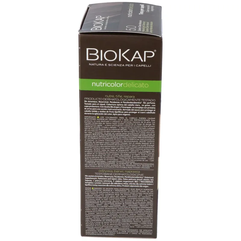 Tinte castaño claro natural 140ml. 5.0 delicato | Farmacia Barata Tinte castaño claro natural 140ml. 5.0 delicato | Farmacia Barata