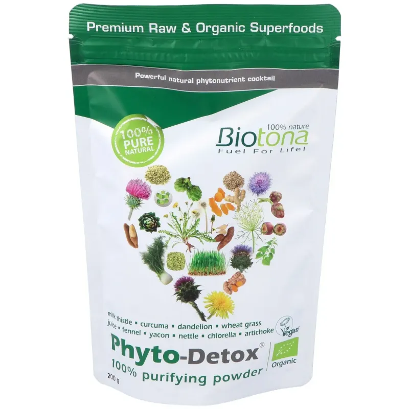 Biotona phyto-detox superfood bio 200g | Farmacia Barata