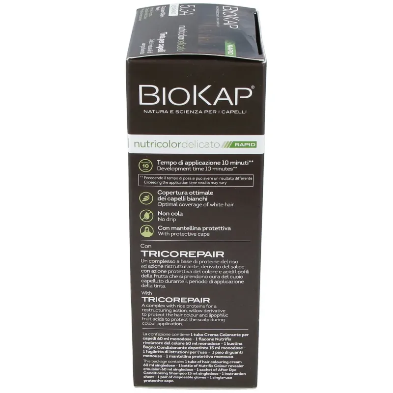 Biokap rapid castaño miel claro 5.34 tubo 140ml. | Farmacia Barata