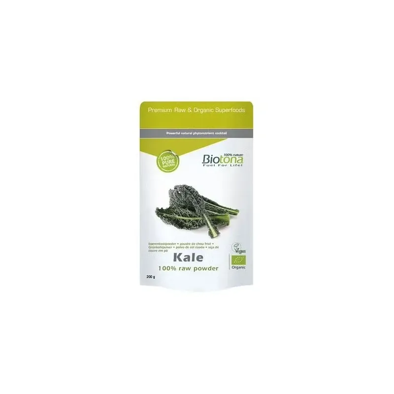 Biotona kale raw powder superfoods bio 120g | Farmacia Barata