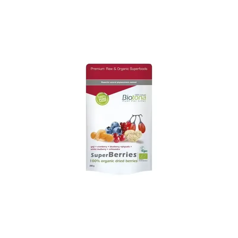 Biotona superberries frutas del bosque bio 250g | Farmacia Barata