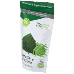 Biotona chlorella espirulina bio polvo 200g | Farmacia Barata