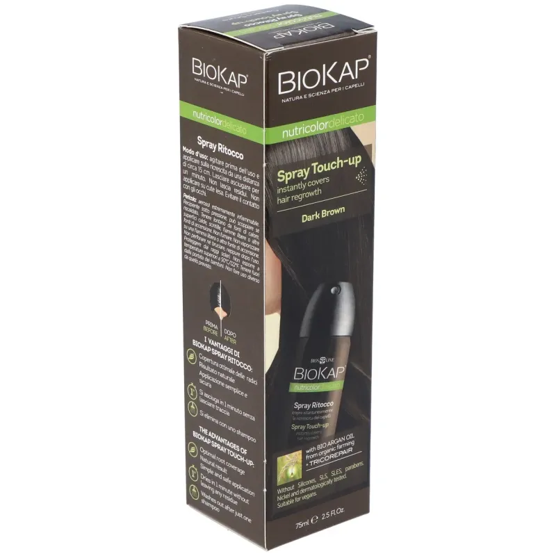 Spray retoque cascaño oscuro 75ml. | Farmacia Barata Spray retoque cascaño oscuro 75ml. | Farmacia Barata