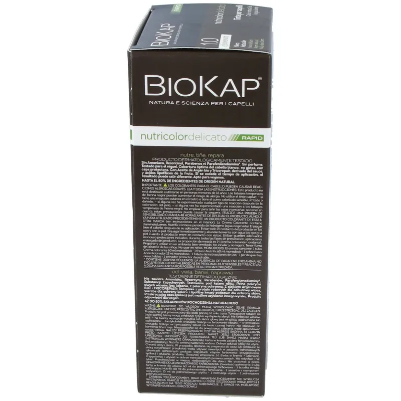 Biokap rapid negro natural 1.0 tubo 140ml. | Farmacia Barata Biokap rapid negro natural 1.0 tubo 140ml. | Farmacia Barata