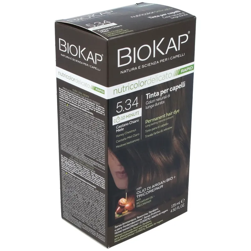 Biokap rapid castaño miel claro 5.34 tubo 140ml. | Farmacia Barata