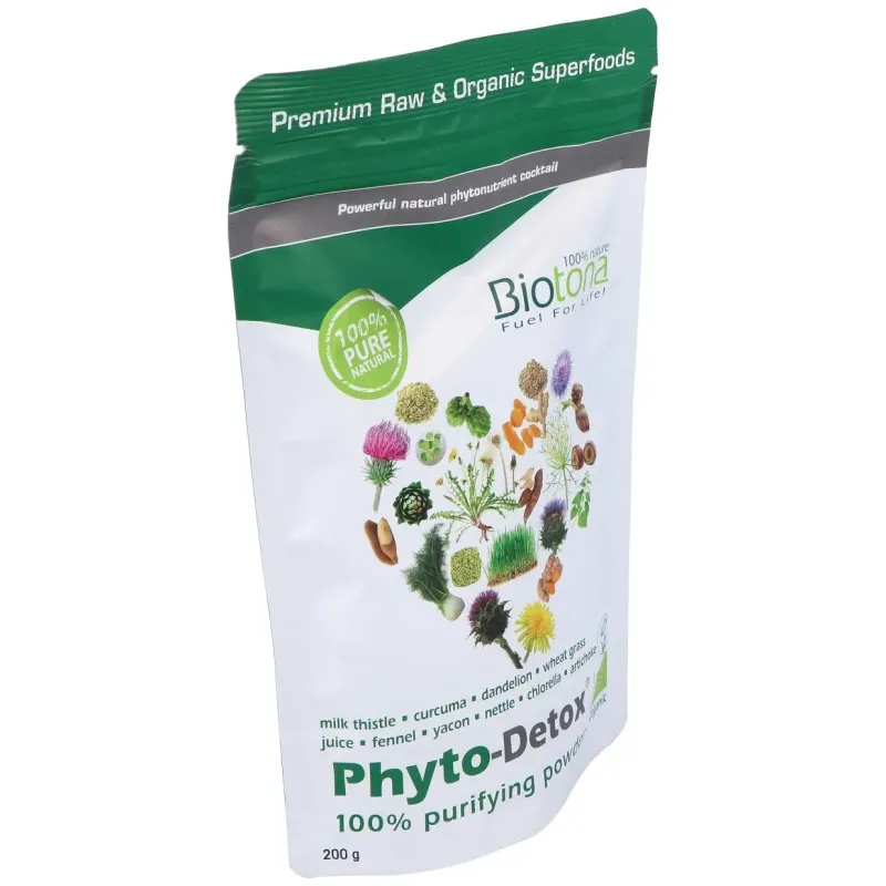 Biotona phyto-detox superfood bio 200g | Farmacia Barata