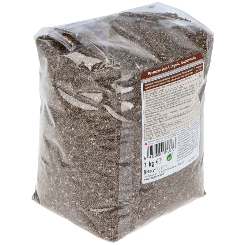 Biotona chía negra semillas 1000g | Farmacia Barata