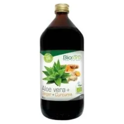 Biotona jugo aloe vera+ jengibre+ curcuma bio 1l