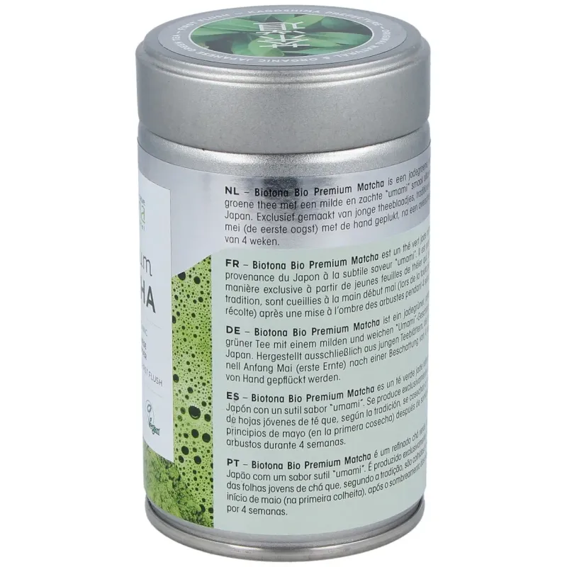 Biotona té matcha premium polvo bio 80g | Farmacia Barata Biotona té matcha premium polvo bio 80g | Farmacia Barata