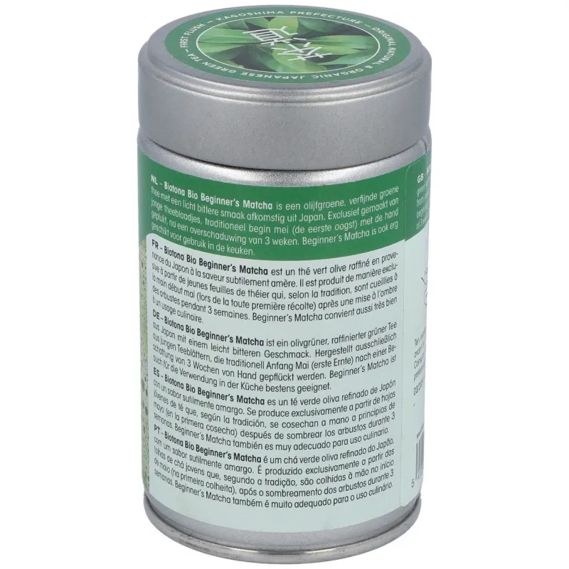 Biotona beginner's matcha 80g | Farmacia Barata