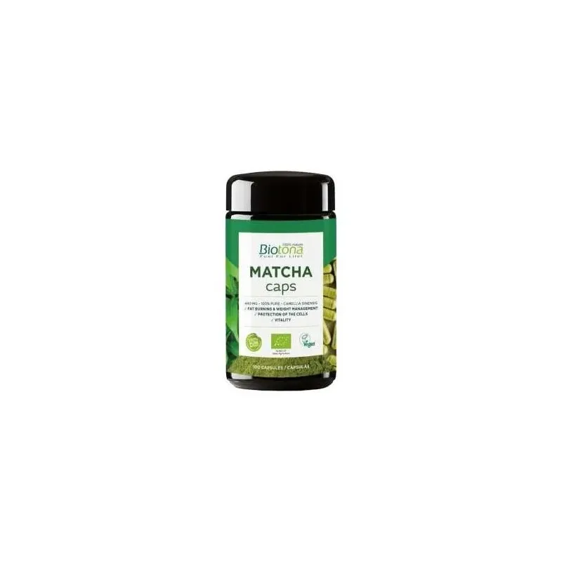 Biotona té matcha bio 100caps | Farmacia Barata
