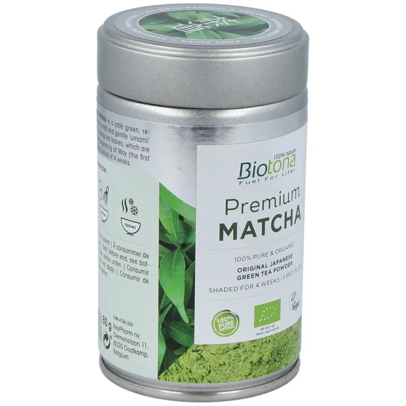 Biotona té matcha premium polvo bio 80g | Farmacia Barata Biotona té matcha premium polvo bio 80g | Farmacia Barata
