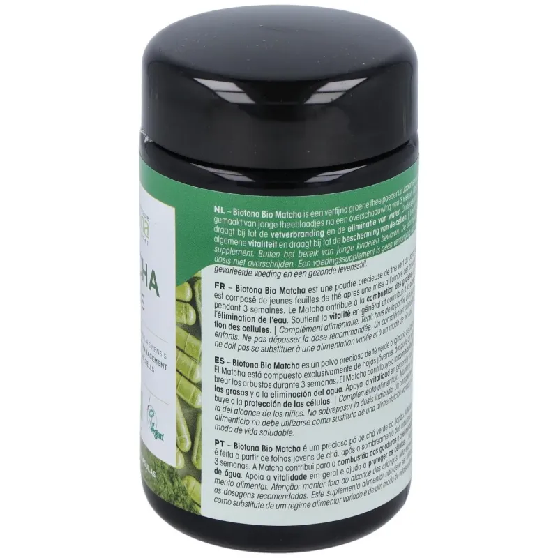 Biotona té matcha bio 100caps | Farmacia Barata