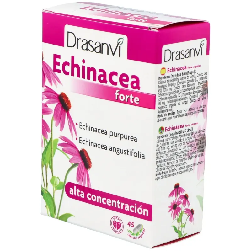 Soria nautral acción continua equinacea 45caps | Farmacia Barata