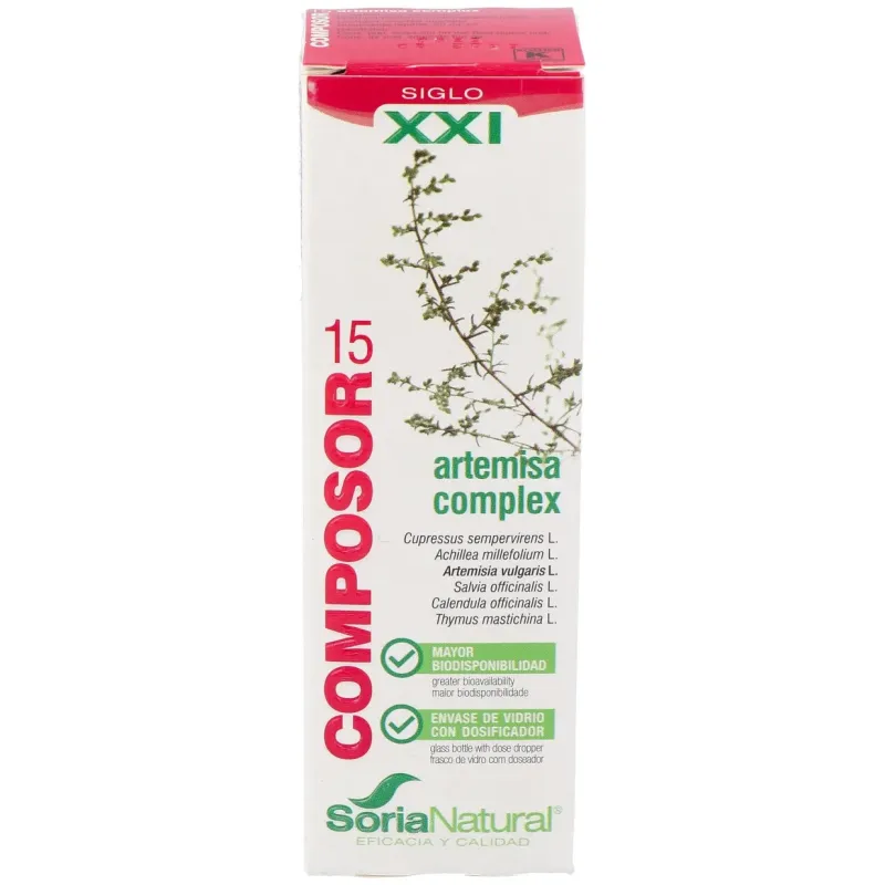 Composor 15 artemisa complex xxi 50ml. | Farmacia Barata