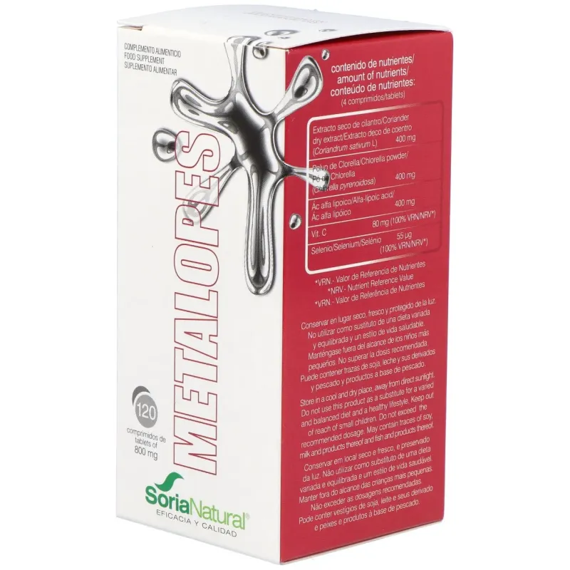 Metalopes 120 comp soria natural | Farmacia Barata