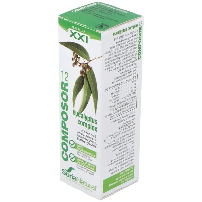Composor 12 eucalyptus complex xxi 50ml. | Farmacia Barata