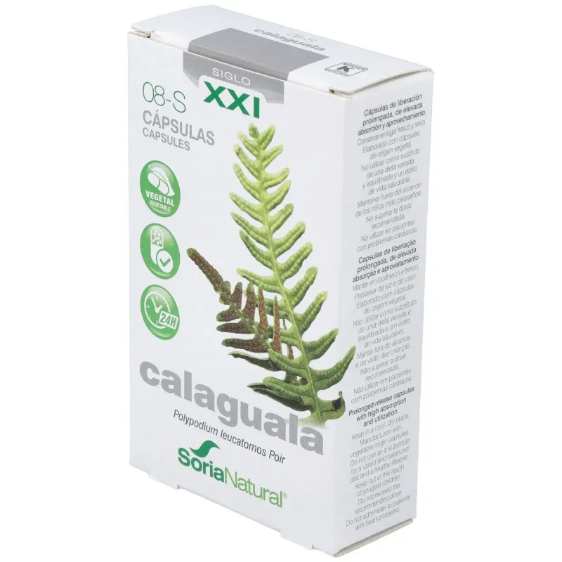Calaguala 30 caps xxi soria natural | Farmacia Barata