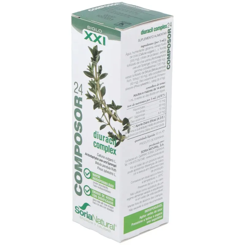 Composor 24 xxi diuracil complex soria n | Farmacia Barata