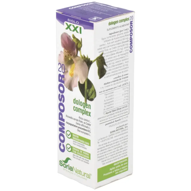 Composor 20 xxi dologen complex soria na | Farmacia Barata Composor 20 xxi dologen complex soria na | Farmacia Barata