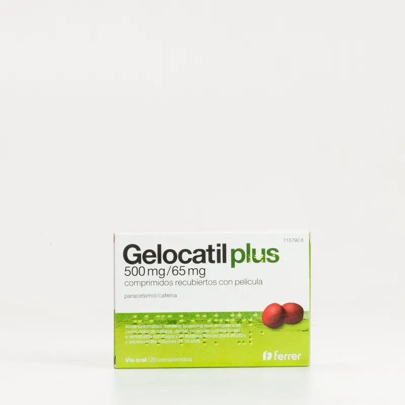 Gelocatil Plus, 20 Comp. Gelocatil Plus, 20 Comp.