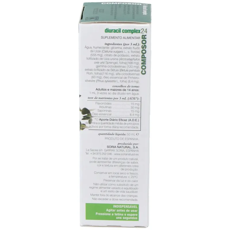 Composor 24 xxi diuracil complex soria n | Farmacia Barata