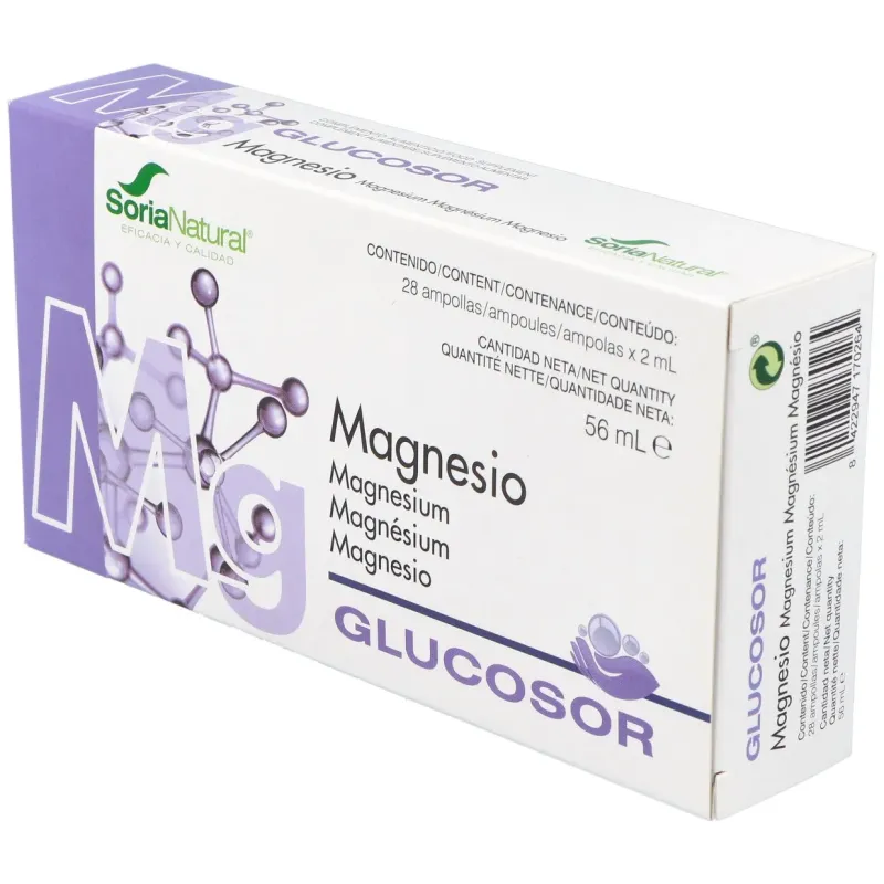 Glucosor magnesio 28 ampo soria natural | Farmacia Barata Glucosor magnesio 28 ampo soria natural | Farmacia Barata