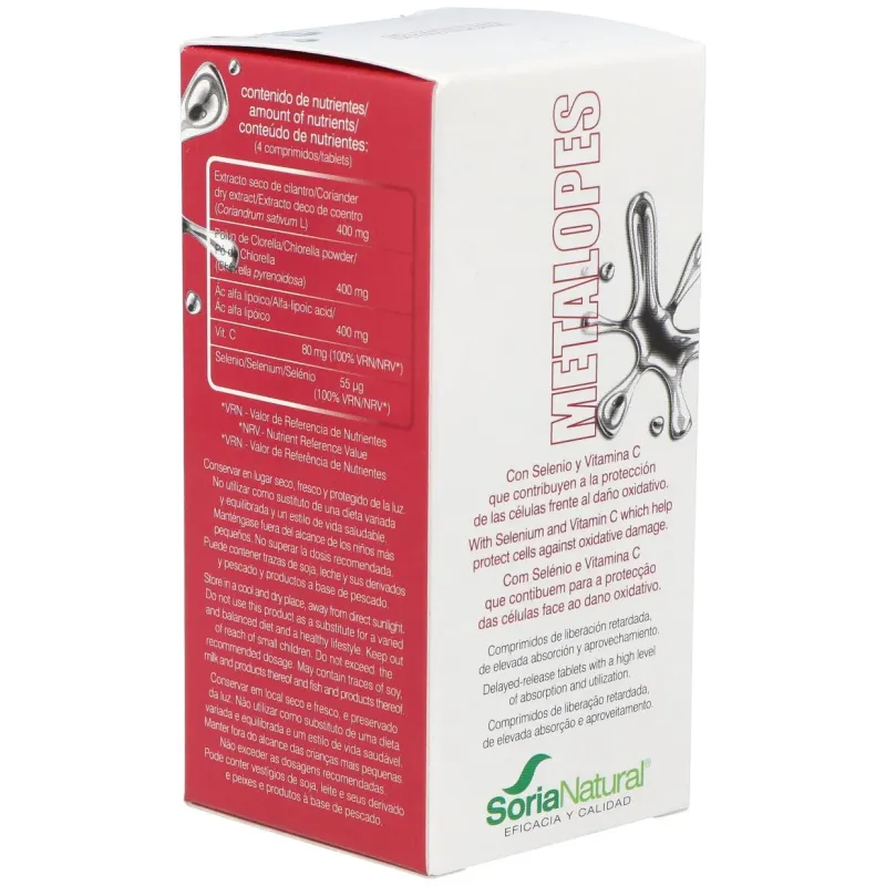 Metalopes 120 comp soria natural | Farmacia Barata