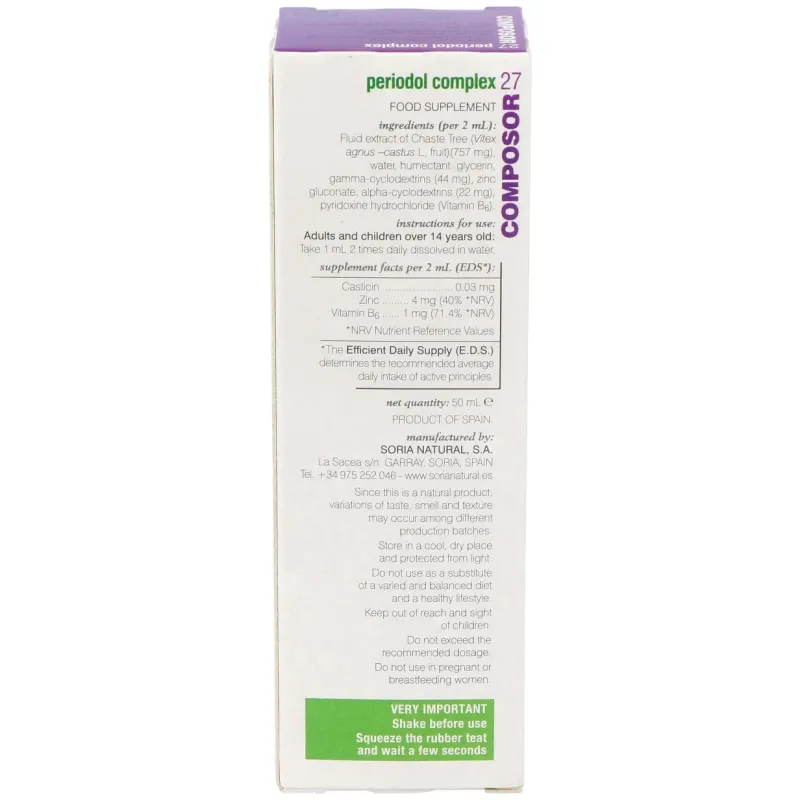 Soria natural composor 27 periodol complex 50ml | Farmacia Barata Soria natural composor 27 periodol complex 50ml | Farmacia Barata