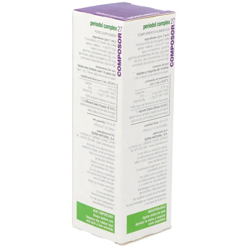 Soria natural composor 27 periodol complex 50ml | Farmacia Barata Soria natural composor 27 periodol complex 50ml | Farmacia Barata