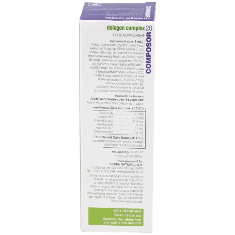 Composor 20 xxi dologen complex soria na | Farmacia Barata Composor 20 xxi dologen complex soria na | Farmacia Barata
