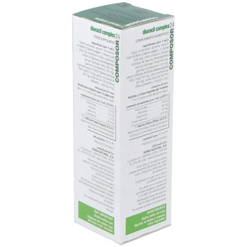 Composor 24 xxi diuracil complex soria n | Farmacia Barata
