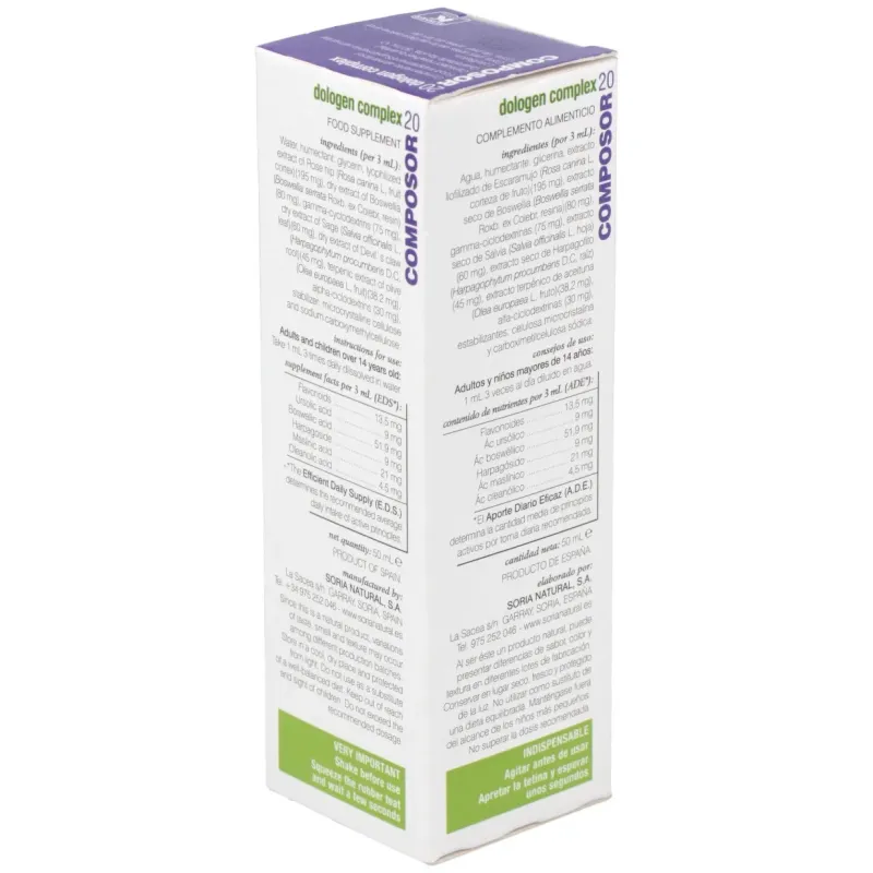 Composor 20 xxi dologen complex soria na | Farmacia Barata Composor 20 xxi dologen complex soria na | Farmacia Barata
