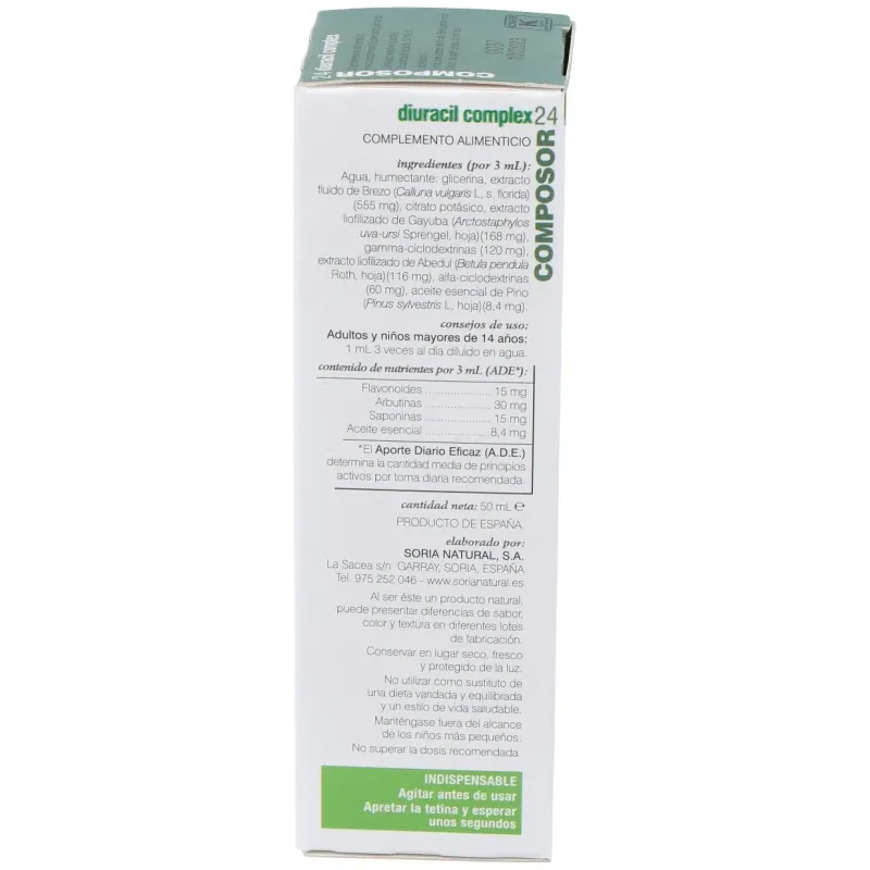Composor 24 xxi diuracil complex soria n | Farmacia Barata