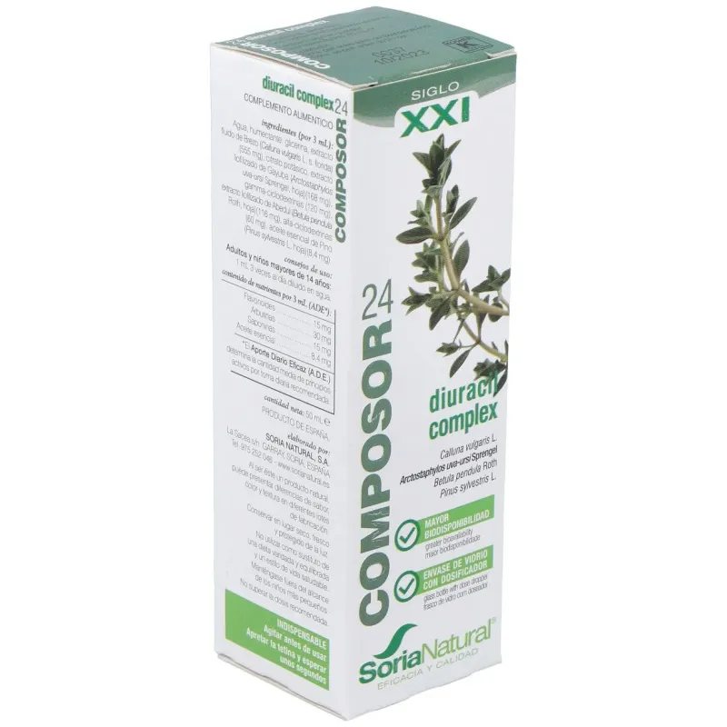 Composor 24 xxi diuracil complex soria n | Farmacia Barata