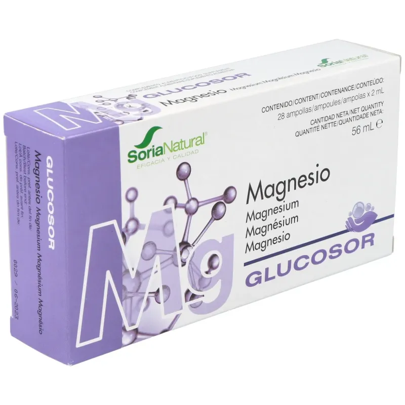 Glucosor magnesio 28 ampo soria natural | Farmacia Barata Glucosor magnesio 28 ampo soria natural | Farmacia Barata