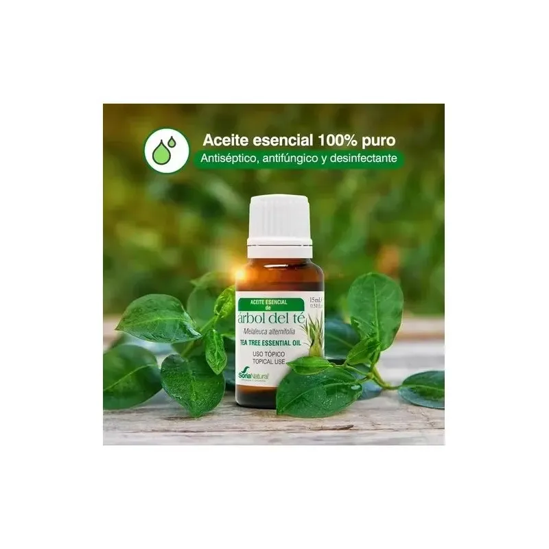 Aceite esencial arbol del te soria natural 15ml | Farmacia Barata Aceite esencial arbol del te soria natural 15ml | Farmacia Barata