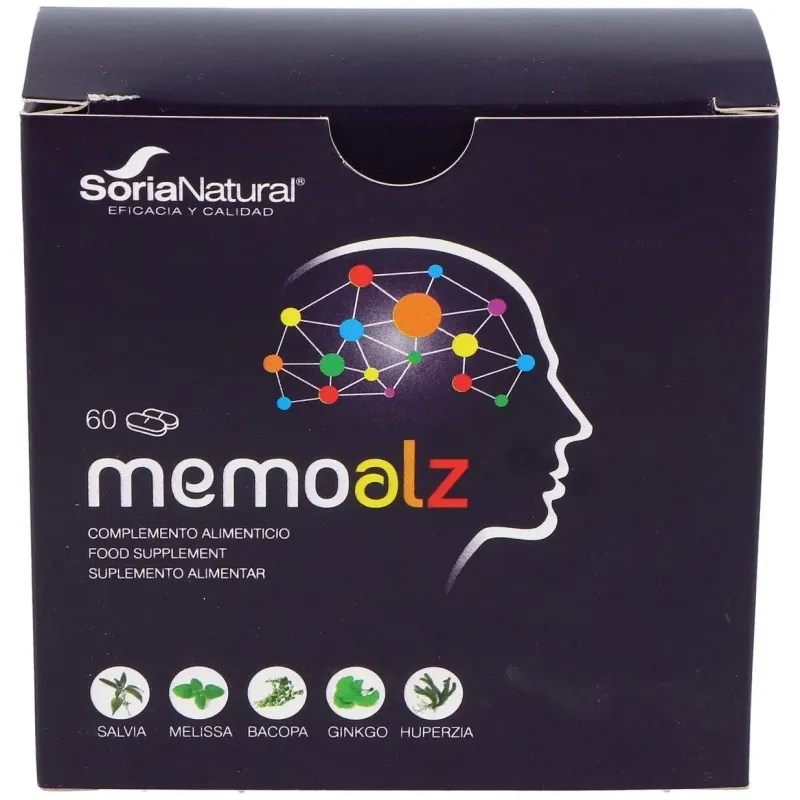 Soria natural memoalz 60comp | Farmacia Barata